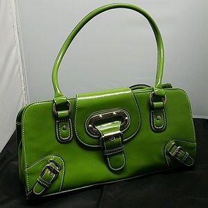 Cato green handbag
